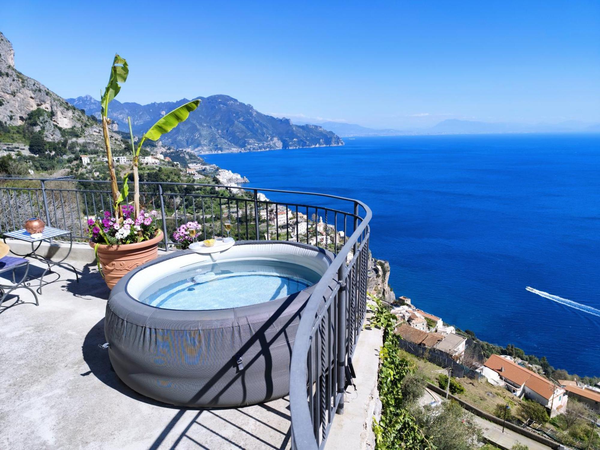 Villa Alba D'Amalfi - The Dawn One Step From The Heaven Екстериор снимка
